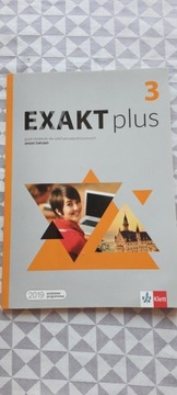 Exakt, j.niemiecki, 3 liceum, ćwiczenia+podręcznik