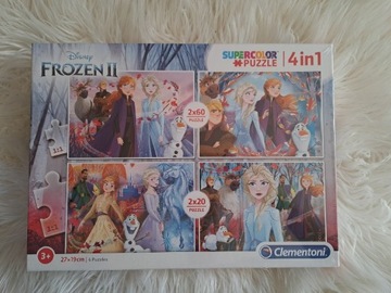 Puzzle Frozen Elza Kraina lodu 4w1