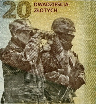 20 zł Ochrona polskiej granicy wschodniej 2022
