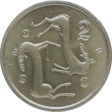 Cypr 2 cents 1985, KM#54.2