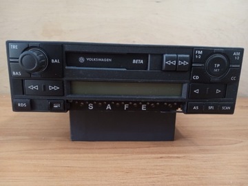 Volkswagen Beta V 5 kaseta Kod instrukcja Radio VW