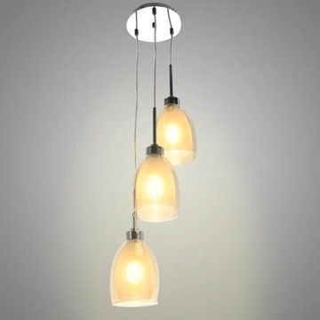 Lampa wisząca Vita AD-03RY żółta PL3 