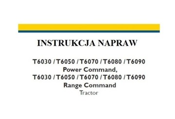 Instrukcja Napraw New Holland T 6070, T 6080, PL