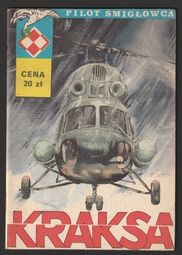 PILOT ŚMIGŁOWCA - KRAKSA - 1982 - SZYSZKO