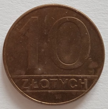 Moneta 10zł z 1989