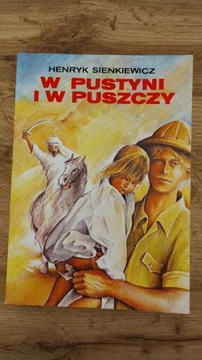 Książka W pustyni i w puszczy, Henryk Sienkiewicz