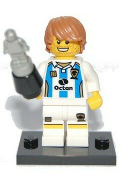 LEGO Minifigures Seria 4 - Soccer Player