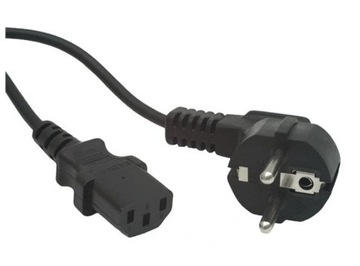 Kabel zasilający 1,5m drukarka / LCD /PC / monitor