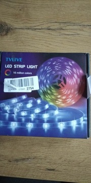 TVLIVE Taśma LED RGB, 20 m, Bluetooth