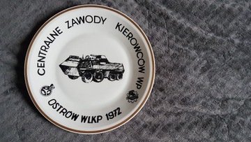 TALERZ wojsko CENTRALE ZAWODY KIEROWCÓW 1972