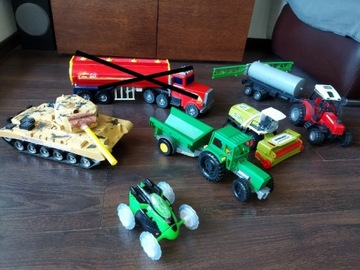 Ciągnik, traktor, beczkowóz, kombajn, przyczepa