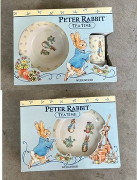 Zestaw śniadianiowy dziecka Wedgwood Peter Rabbit