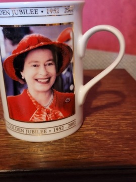 Kubek  Queen Elizabeth II Golden Jubilee 1952-2002