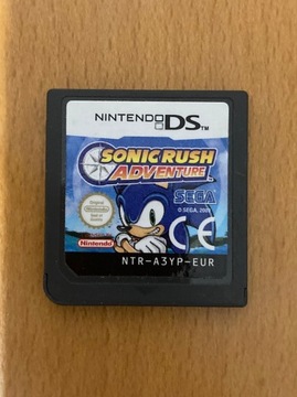 Gra sonic rush adventure - sam kartridż