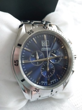 Adriatica 8202.5040.7 chronograf zegarek męski 