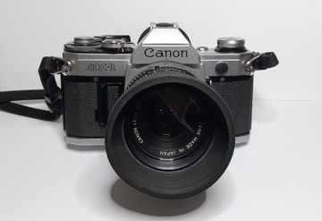 Canon AE-1 + Canon Lens 50mm/f1,8 FD