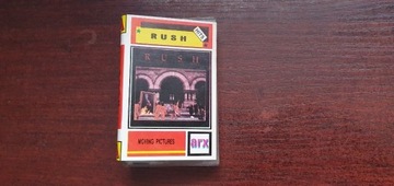 Rush " Moving Pictures " kaseta audio