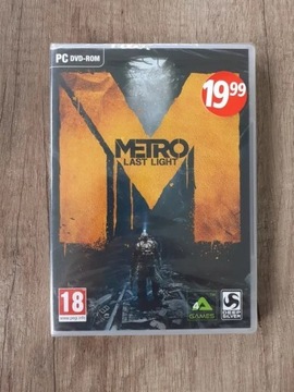 Unikat. Gra Metro Last Light PC, polska edycja.
