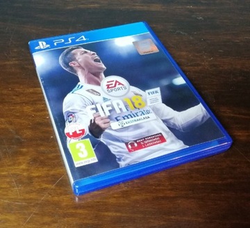 Gra FIFA 2018 na PS4
