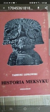 Łepkowski Historia Meksyku Ossolineum