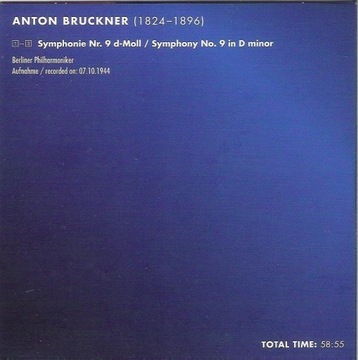 BRUCKNER Symphony  9 FURTWANGLER