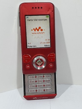 Sony Ericsson W580 czerwony 