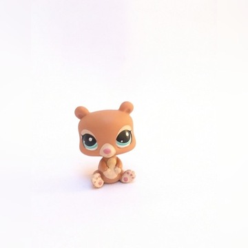 littlest pet shop figurka miś polarny 