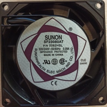 Wentylator Sunon 80 x 80 mm SF23080AT