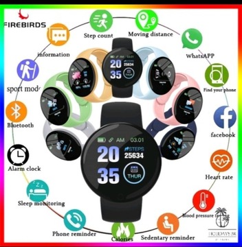 Smartwatch119 plus Inteligentny Zegarek 