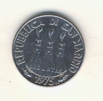 50  Lir    1975 r