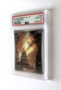 PSA 10 Pokemon 151  Charmander SV2aJP 168/165 Art 