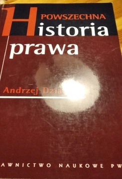 Powszechna historia prawa A. Dziadzio