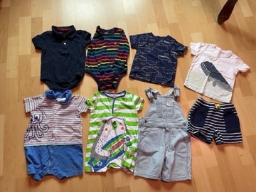 8 amerykańskich ubrań chłopiec 18 miesięcy/80 cm