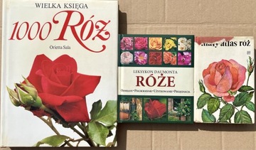 Róże - zestaw trzech książek 