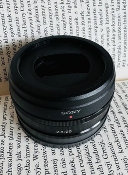 Obiektyw Sony 20mm f2.8 SEL20F28