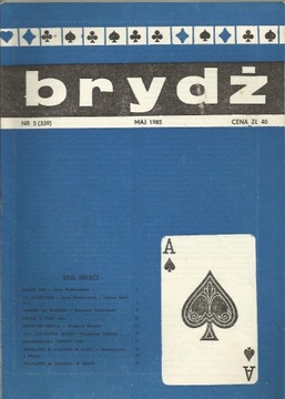 Brydż nr 5 / 1985