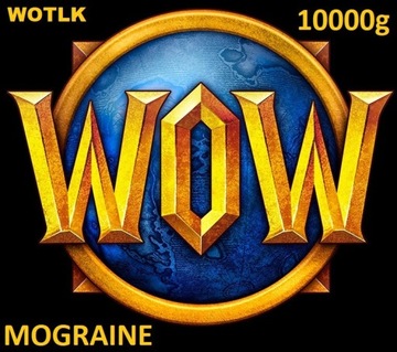 WOW WORLD OF WARCRAFT Mograine 10K 10000 GOLDA A/H