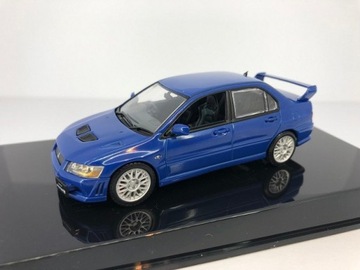 1:43 AUTOart Mitsubishi Lancer Evo VII Blue 2001