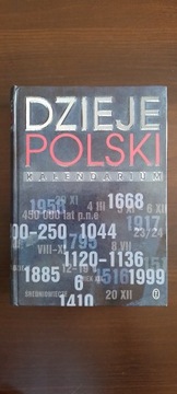 Książka Dzieje Polski Kalendarium