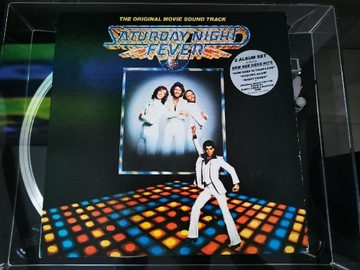 SATURDAY NIGHT FEVER JAPAN NM 2LP 1977 BEE GEES