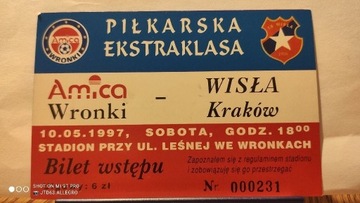 Amica Wronki - Wisła Kraków 1997