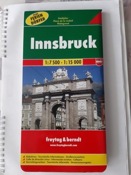 Stadtplan/City map Innsbruck,F&B,1:15.000,nowa