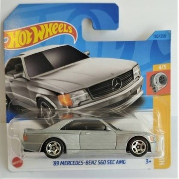 Samochodzik Mattel Hot Wheels Mercedes Benz 560