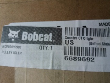 Rolka napinacza Bobcat model 463 nr6689692