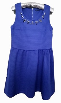 Sukienka kobaltowa, rozmiar L