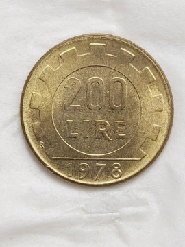 076 Włochy 200 lirów, 1978