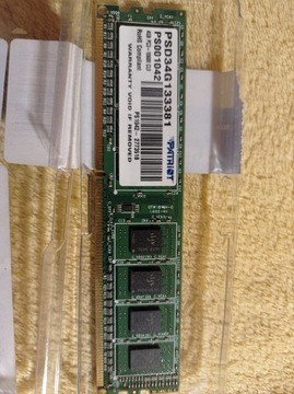Pamięć RAM DDR3 Patriot