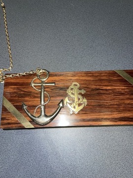 Krzyż Marynarski kotwica z łańcuchem