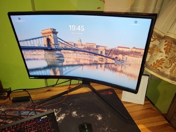 Monitor Samsung Odyssey G7 27" + Wiedźmin III