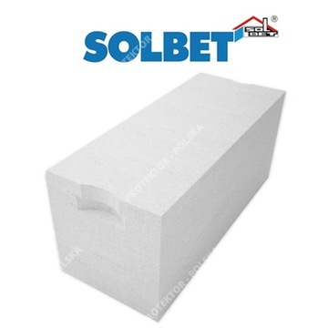 Solbet  240x240x590mm pustak gazobeton suporex